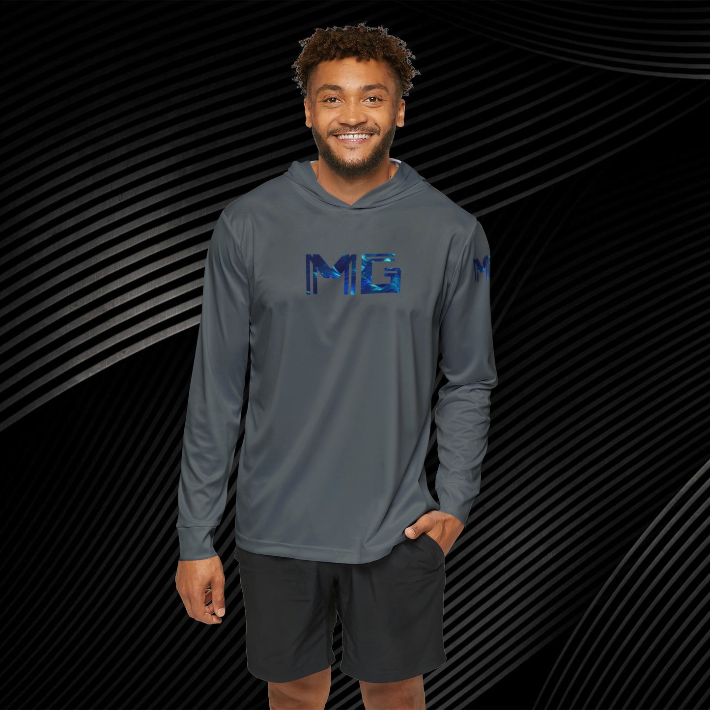 Men's (BLUEZ) Warmup Hoodie