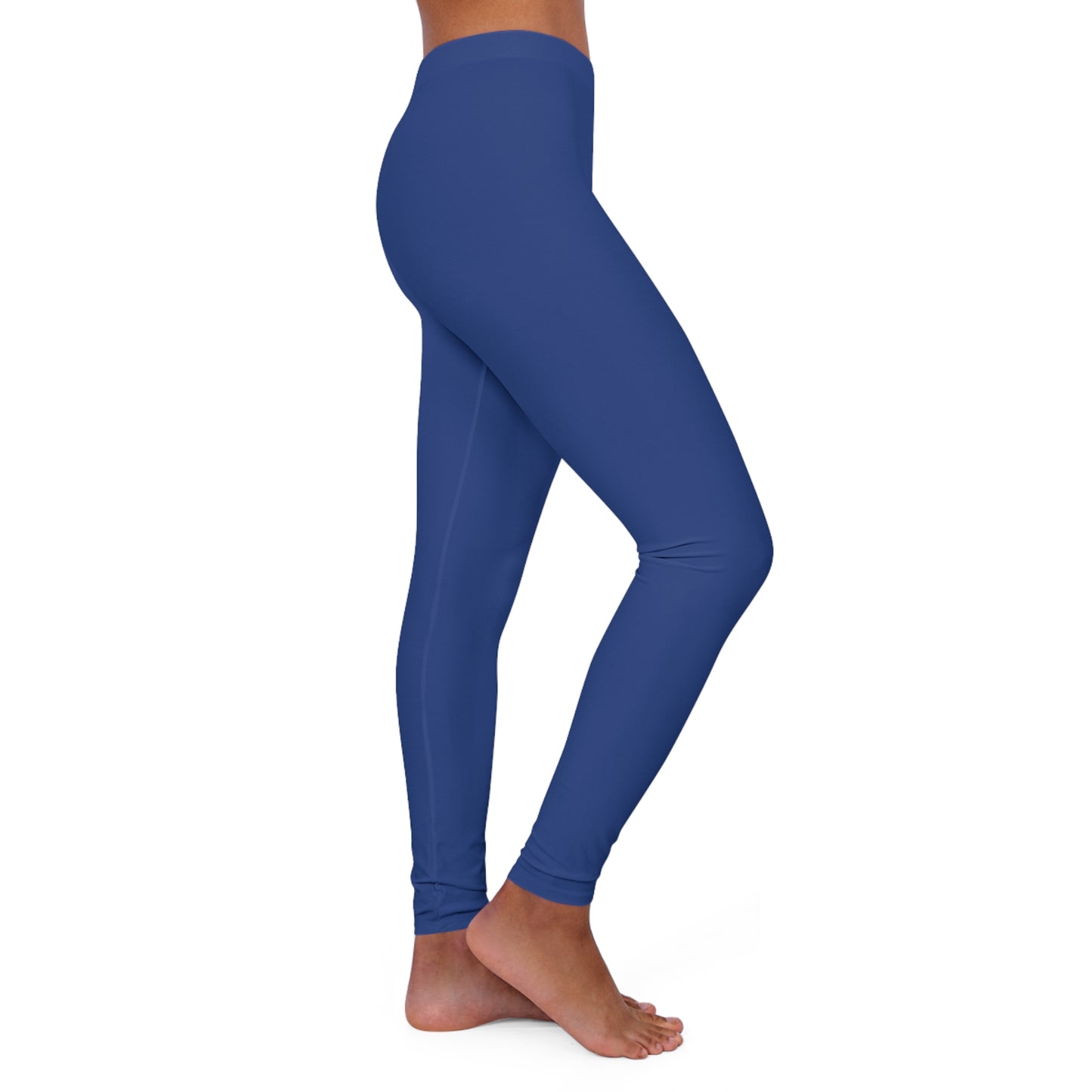 Women's (NAVY) Low Waisted Leggings