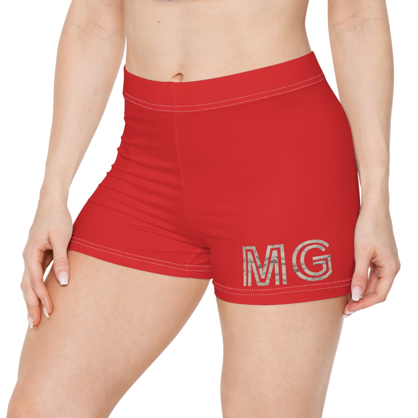 Women's (DEEP RED) Spandex